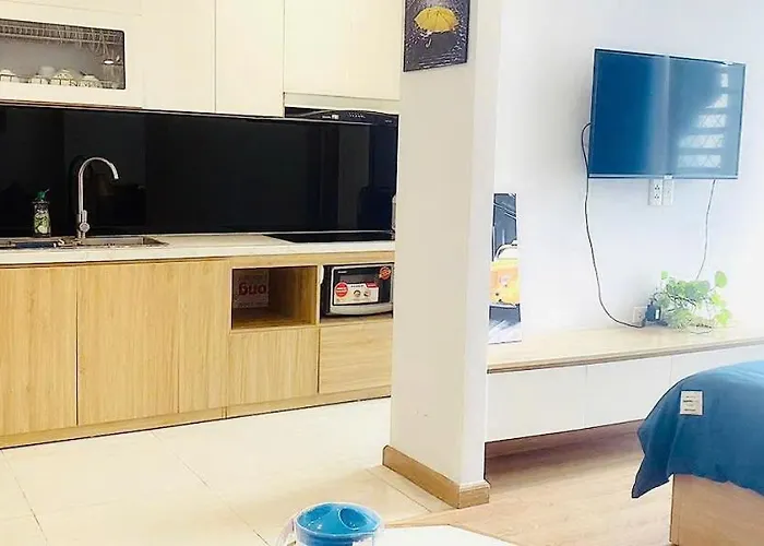 Golden Sunshine Studio-sea View &nelflix Free Apartment *